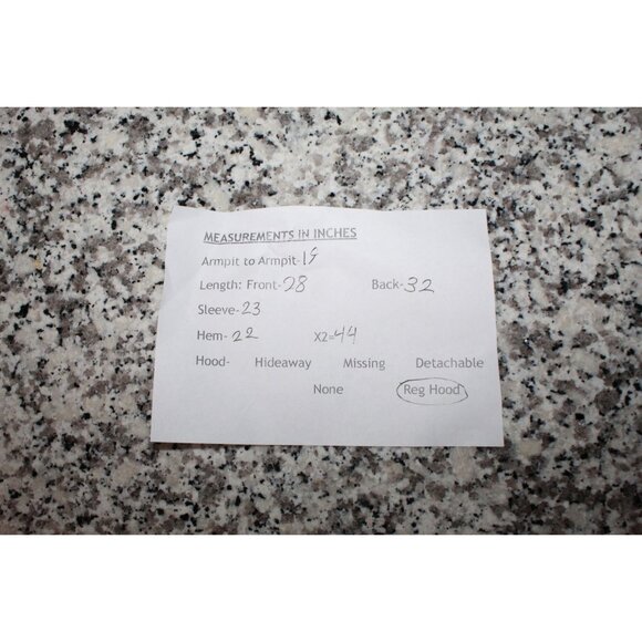 LL Bean Mountain Pile Fleece Coat Full Zip Natural Size S - Picture 9 of 9